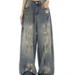 Wash Paint Denim Pants RSM0013