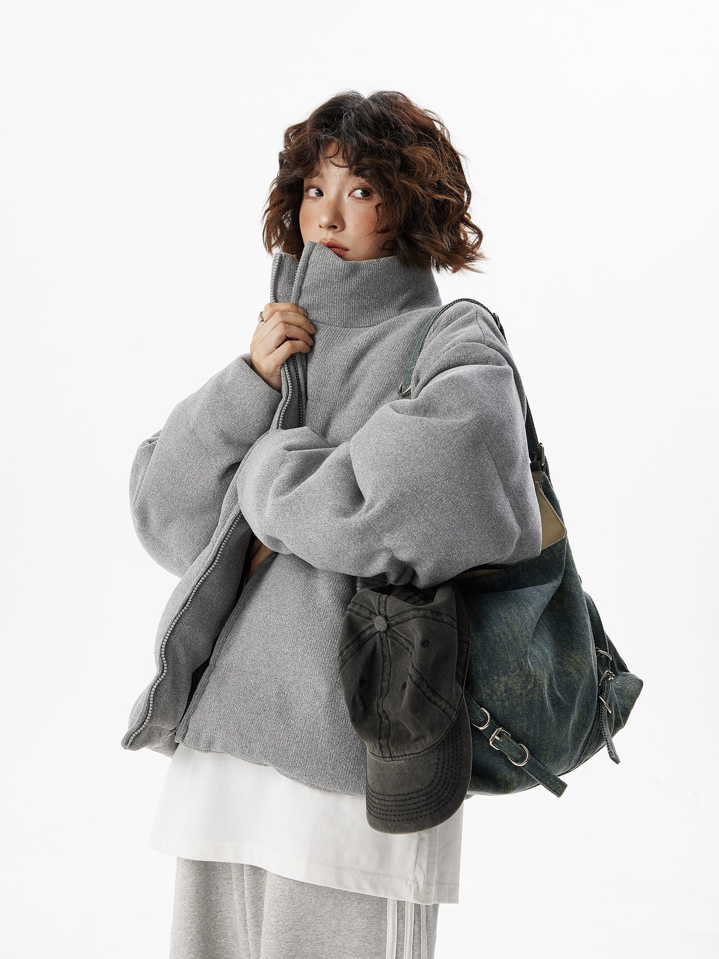 Stand Collar Down Jacket HGX0035