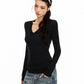 V-Neck Knit Top BGS0054