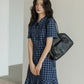 Paid Shirt Dress VAS0114