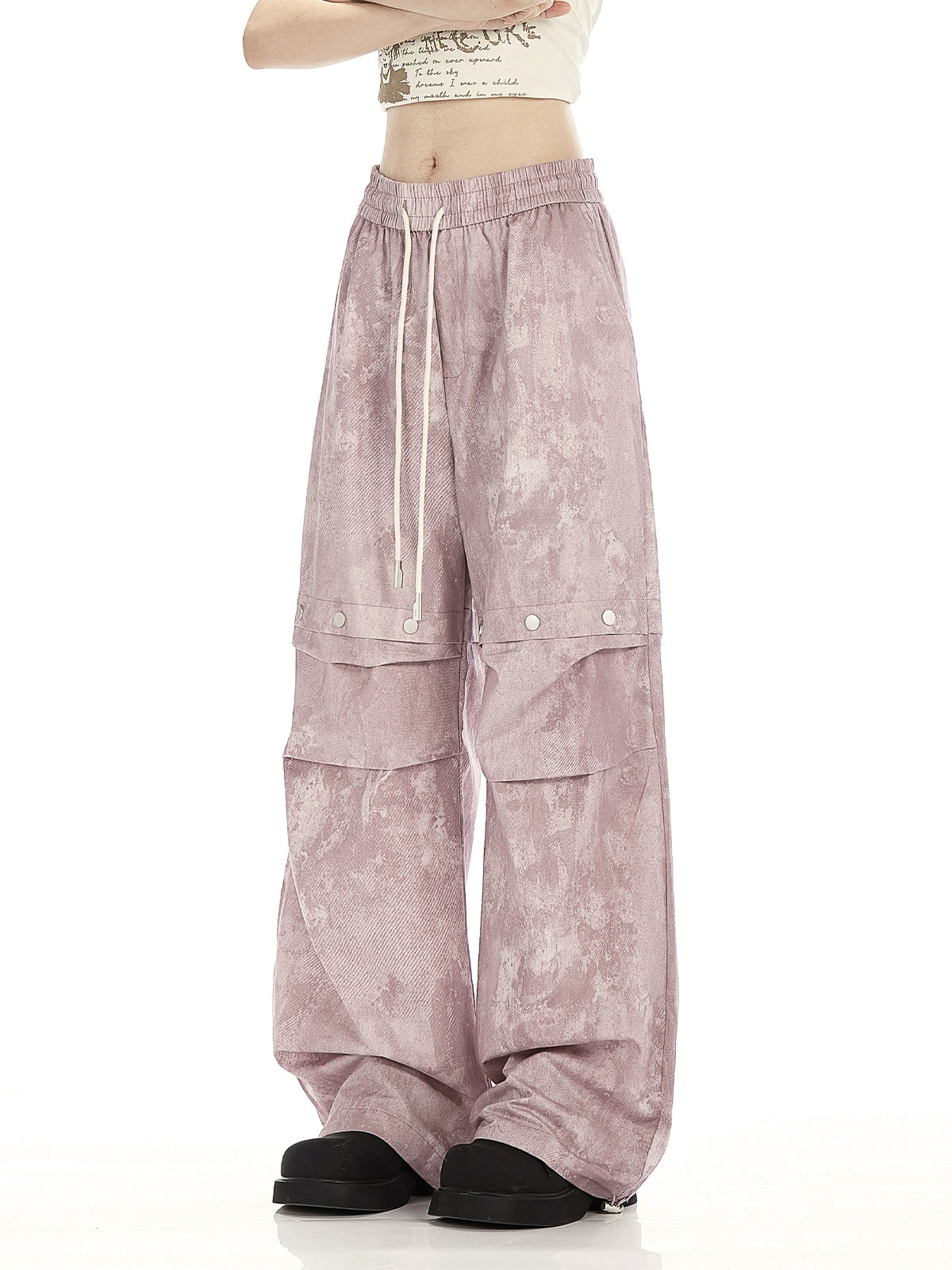 Tie Dye Wide Pants RSM0002