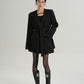 V-Neck Loose Jacket with Choker SRS0324