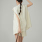 Round Collarless Vest / Half Pants FER0344