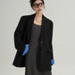 Bicolor Loose Tailored Jacket SRS0332