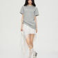 Tiered Lace Frill Skirt PUC0020