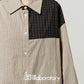 Color block Long Sleeve Shirt LLA0516