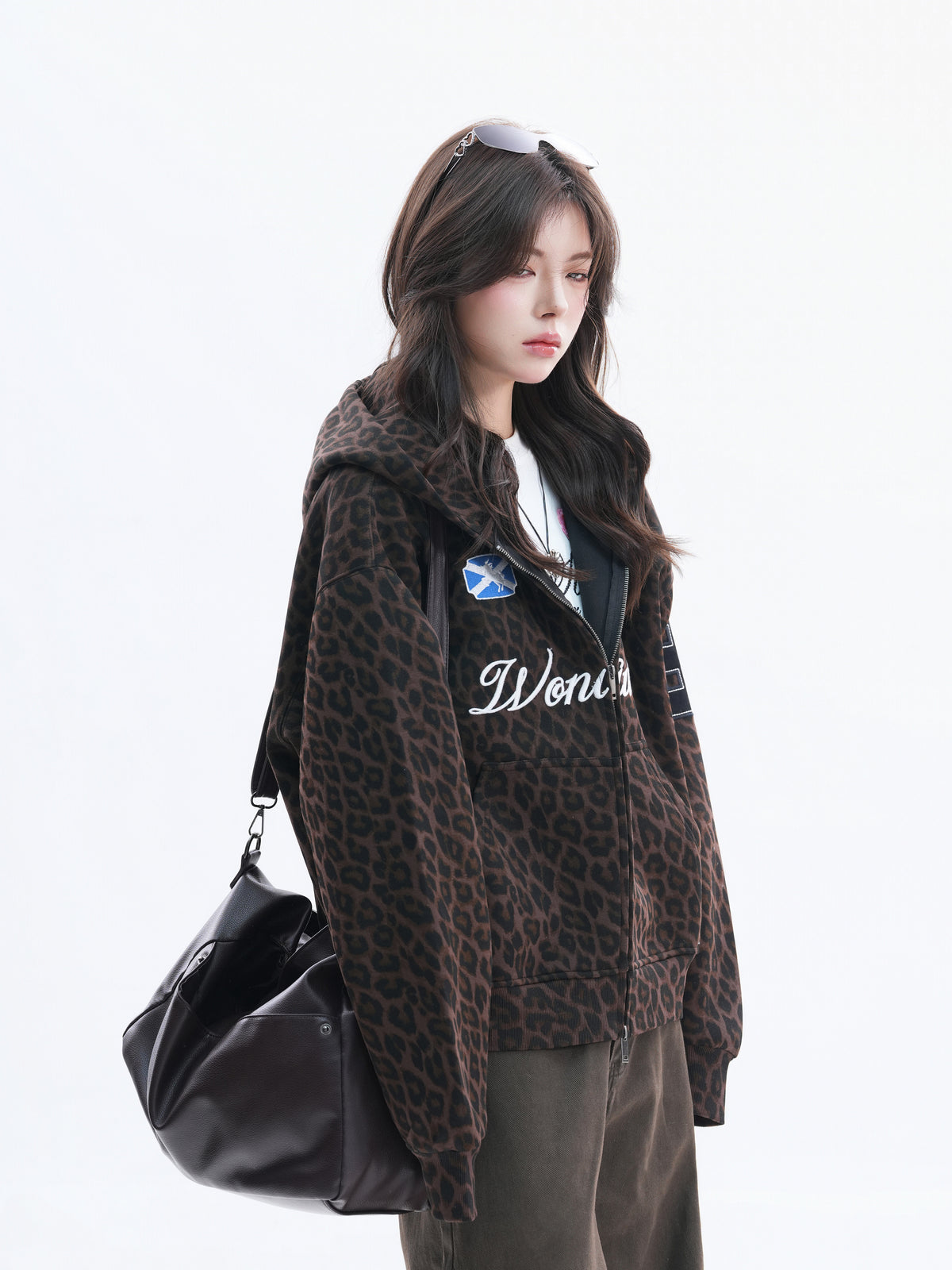 Leopard Hooded Short Jacket WLS0006