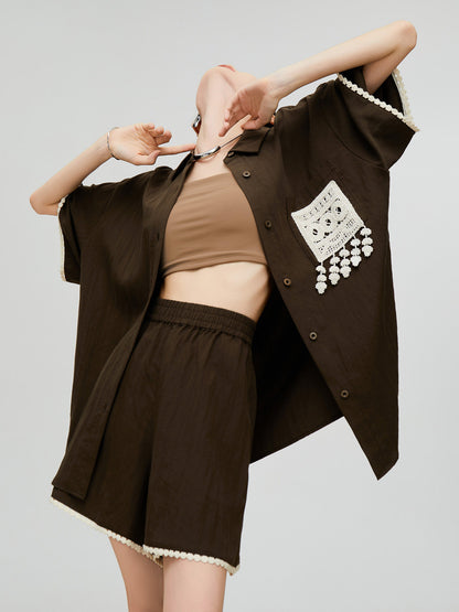 Racing Pocket Shirt / Half Pants FER0339