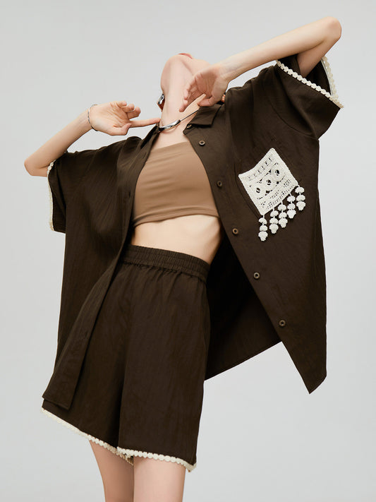 Racing Pocket Shirt / Half Pants FER0339
