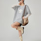 Lace Sleeve Layered Style T-Shirt FER0149