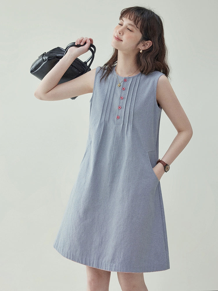 Cotton Jumper Skirt AMU0005