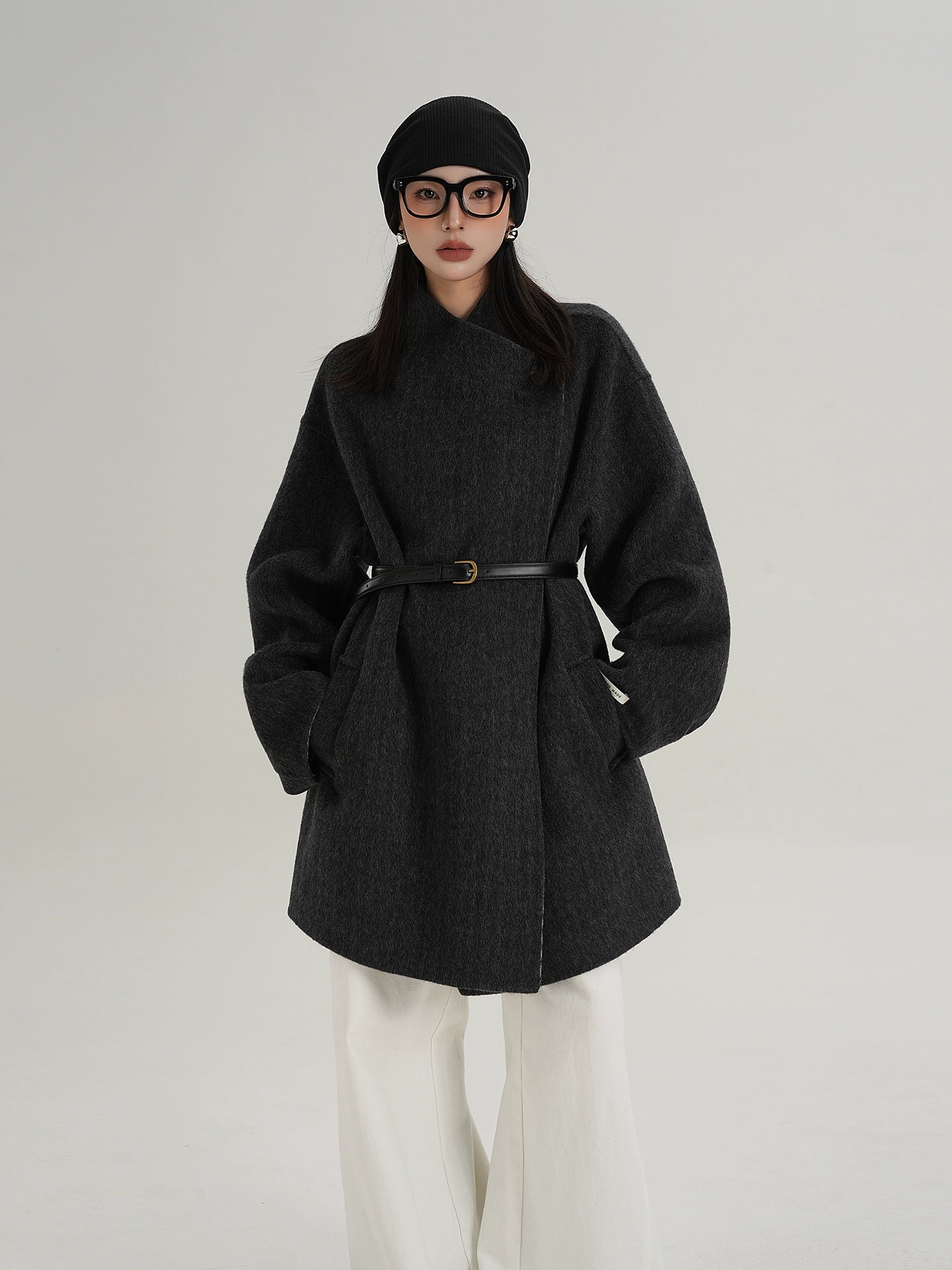 Mid Length Wool Coat  SRS0373