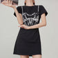 Corset Print Mini Dress FER0262