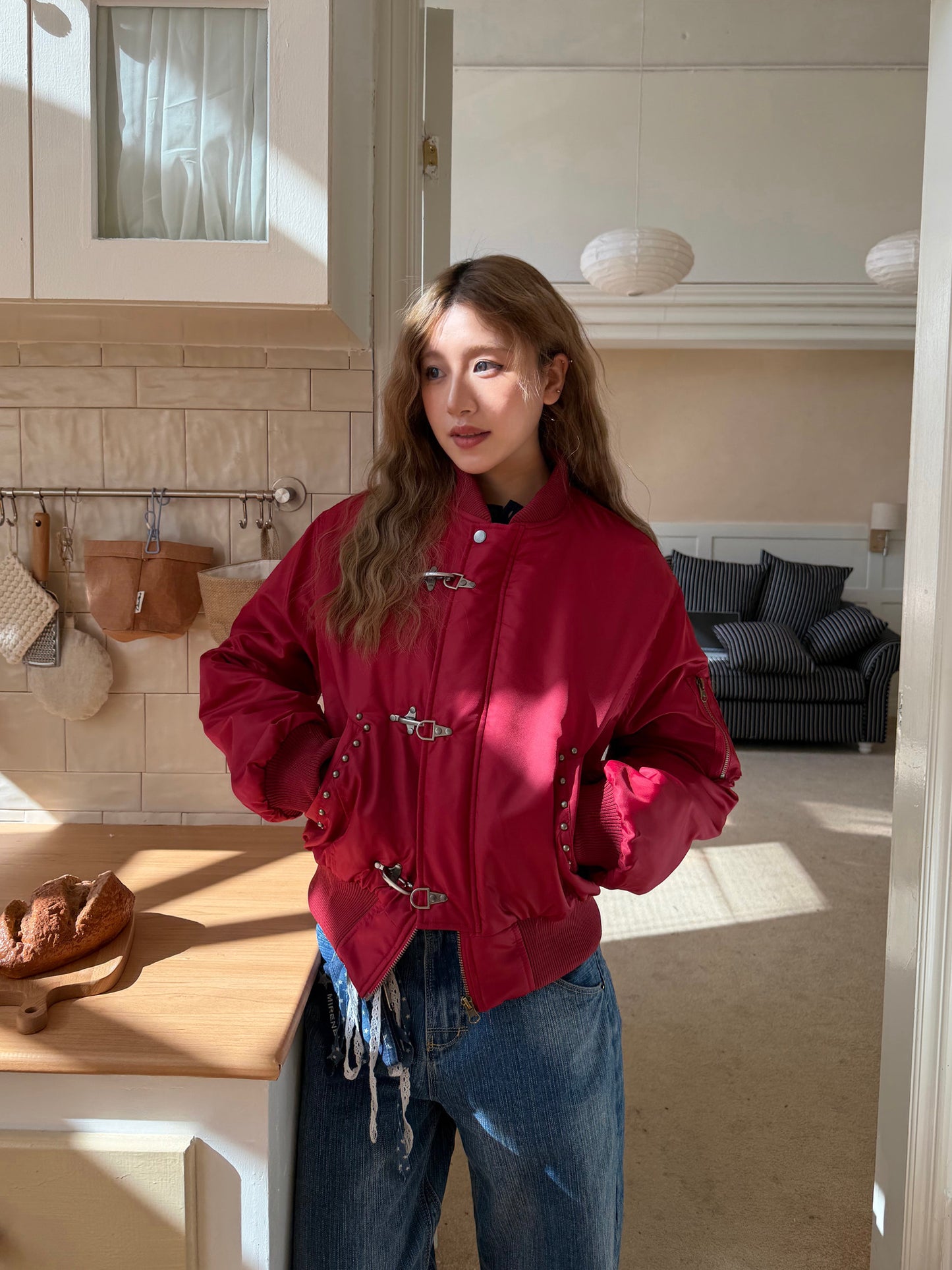 Hook Bomber Jacket CYE0101