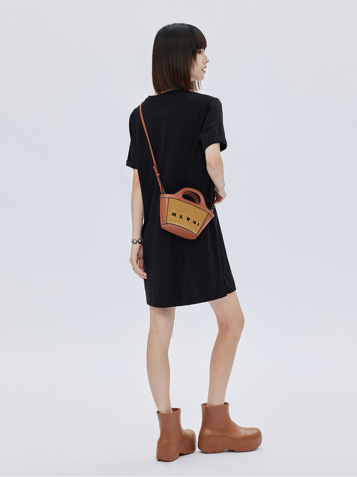 Casual Pocket Loose T-Shirt Dress SHN0011
