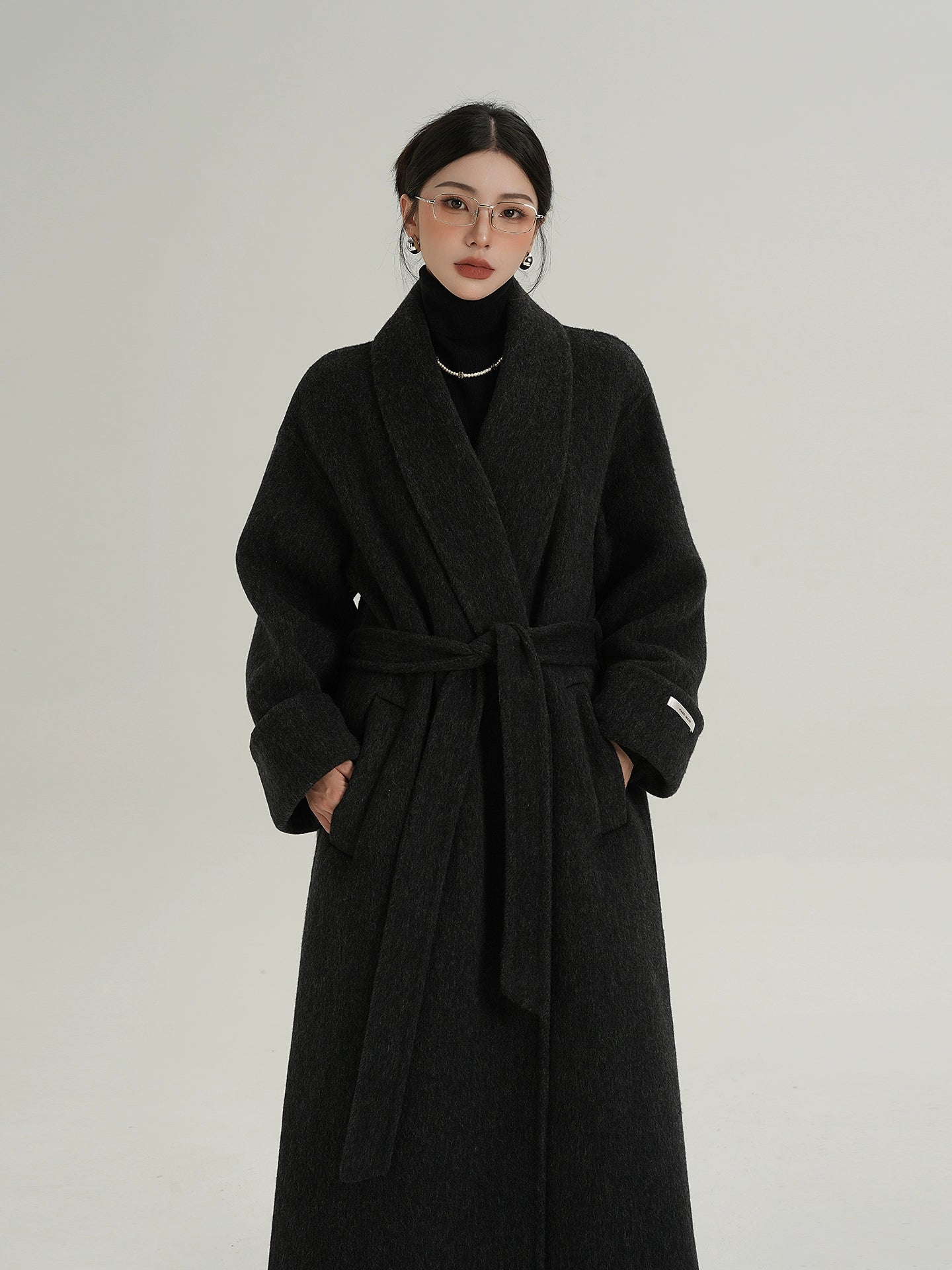 Elegant Long Wool Coat SRS0401