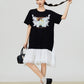 Mixed Material Docking Dress FER0299