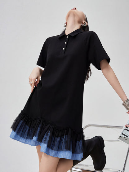 Docking Frill Polo Dress FER0305