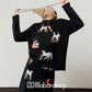 Art Horse Knit Top/Mini Skirt LLA0613