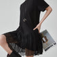 Rhinestone Short-Sleeve T-Shirt Dress FER0080