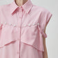 Pink Sleeveless Shirt / Half Pants FER0345
