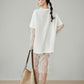 Lace Docking T-Shirt Dress FER0150