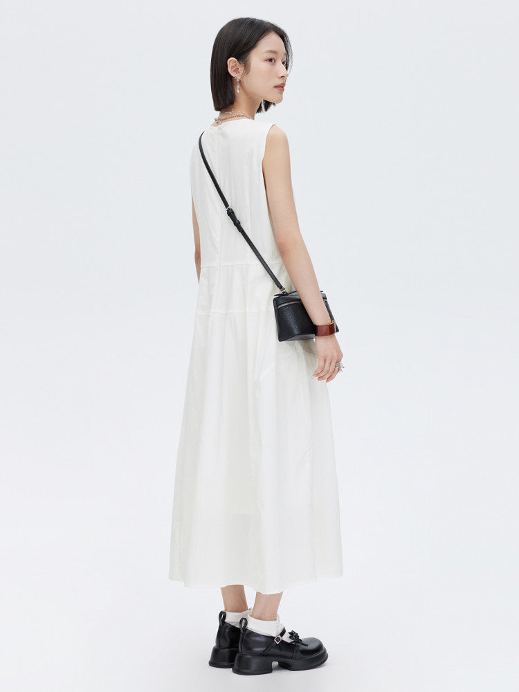 A-Line Sleeveless Tank Dress SHN0039