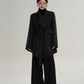 Waist Belt Wool Coat SRS0389