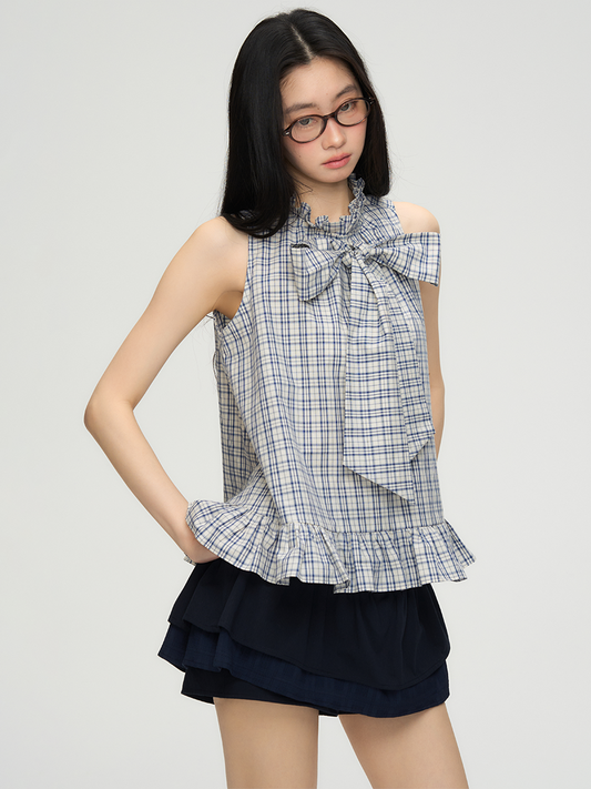 Paid Bow Tie Lace Top PUC0015