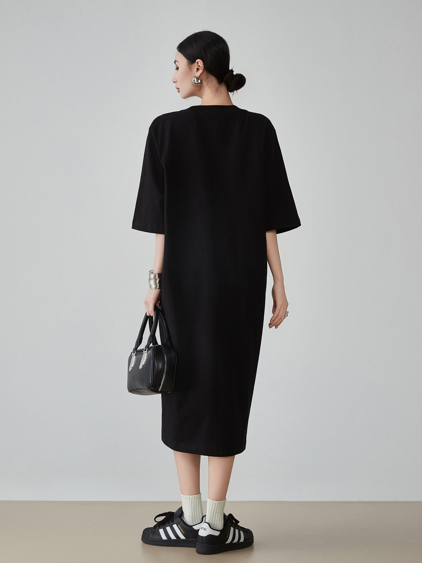 Big Ribbon T-Shirt Dress FER0142