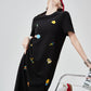 Embroidered T-Shirt Dress FER0104