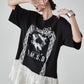 Lace Docking T-Shirt Dress FER0188