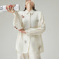 Rose Embroidered Long-Sleeve Shirt / Wide Pants FER0101