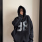 Number Logo Fleece Hoodie YLS1043