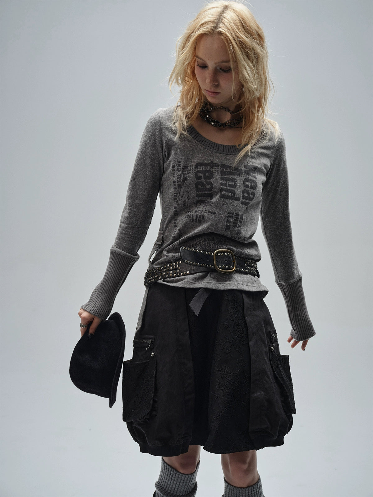 Round Neck Punk T-Shirt WAT0012