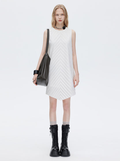 Bias Stitch Sleeveless Dress SHN0047