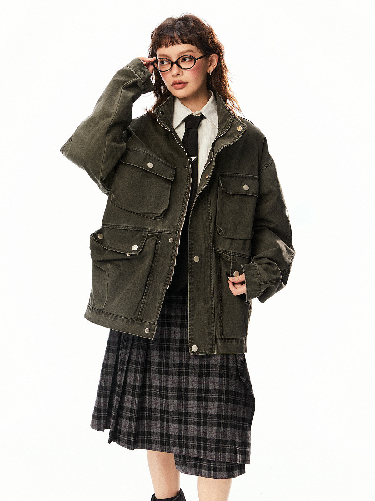 Vintage Denim Jacket EZK0091