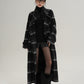 Stand Collar Paid Long Coat SRS0391