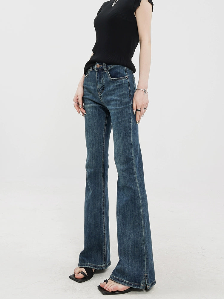 Vintage Flared Denim Pants ABW0006