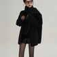 Scarf Mid-Length Wool Coat SRS0383