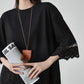 Scallop Lace Oversized Top FER0164