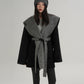 Drop Shoulder Mid Length Coat SRS0388