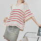 Open-Shoulder Summer Knit FER0268