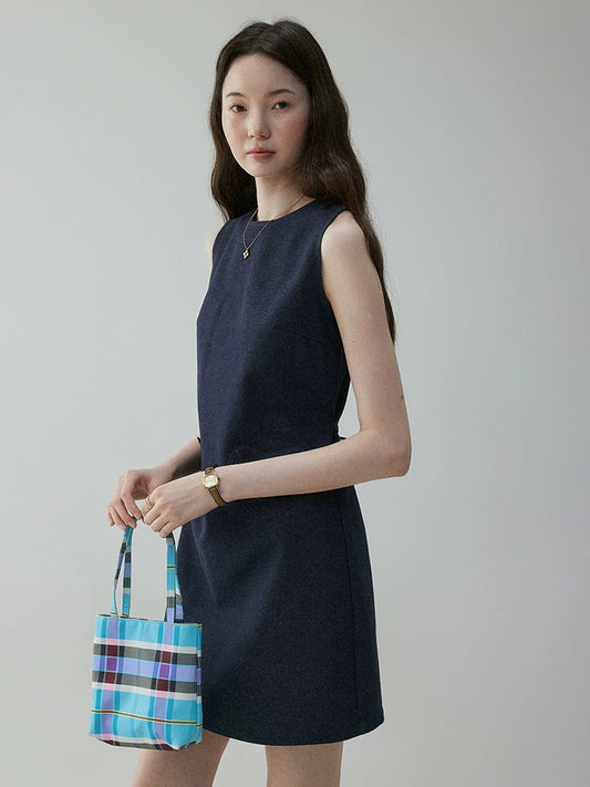 Heart Pocket Sleeveless Dress VOE0002