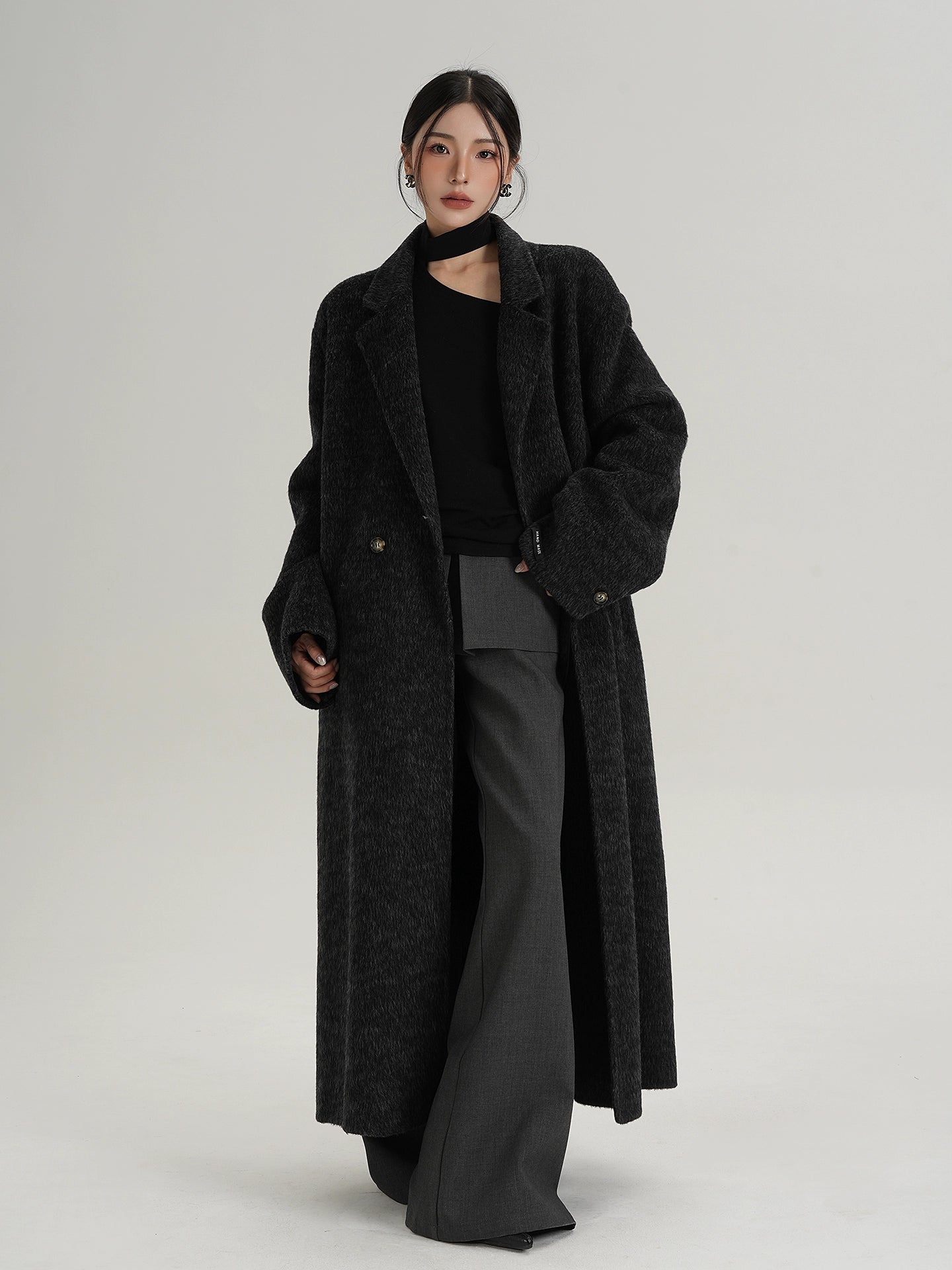 Loose Long Wool Coat SRS0392