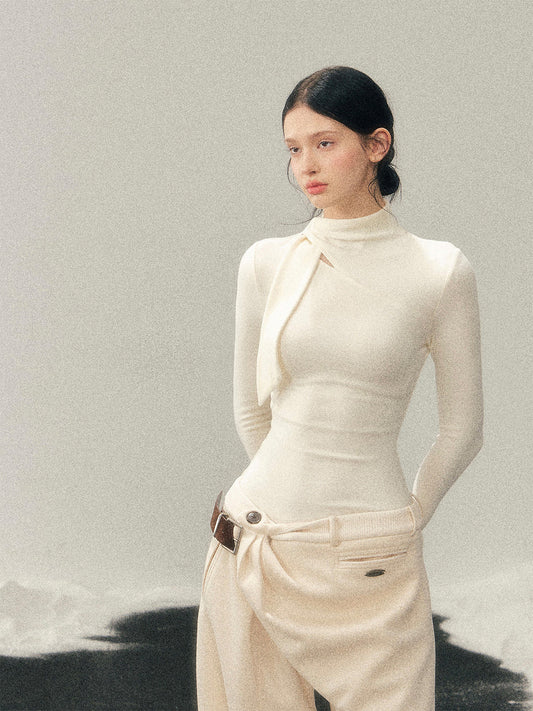 High-Neck Tight Top LAS0052