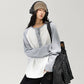 Henley Neck Raglan Sleeve Long-Sleeve T-Shirt ACS0382