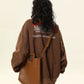 Vintage Trendy Workwear Jacket WDZ0037