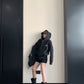 Side Line Double Zip Big Hoodie YLS1053