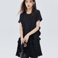 Side Ruffle Frill Mini Dress SHN0052